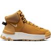 Schnürboots NIKE SPORTSWEAR "CLASSIC CITY S", Gr. 38, braun (wheat, sail, schwarz, gum, light, braun), Leder, Synthetik, sportlich, Schuhe