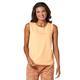 Pyjamaoberteil WÄSCHEPUR "Schlafanzug-Shirt" Gr. 40/42, orange (apricot) Damen Shirts Pyjamas