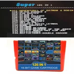Cartouche de jeux vidéo en un pour console Megadrive Genesis 126 jeux en un pour console sega 126