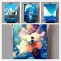 Anime One Piece Wall Art Home Decor Picture 7.5 Ate Sunshine Poster Oke Agawa Ukiyo-e Canvas