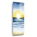 Dovecove "Layered Sunset Triptych II" By Grace Popp, Acrylic Glass Wall Art Plastic/Acrylic in White | 36 H x 12 W x 0.2 D in | Wayfair