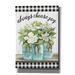 August Grove® Always Choose Joy by Cindy Jacobs - Wrapped Canvas Drawing Print Canvas in Gray/Green | 26 H x 18 W x 0.75 D in | Wayfair