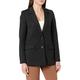 VERO MODA Damen Vmlucca Loose Jersey Noos Blazer, Schwarz, XS EU