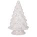 The Holiday Aisle® 15.5" Ceramic Christmas Tree That Lights Ups - Inspired Vintage Christmas Tree Ceramic in White | 13.5 H x 9 W x 9 D in | Wayfair