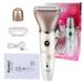 USB Rechargeable Hair Removal for Women.Painless 2-in-1 Body Hair Removal Electric Razor for Face Legs Underarms and Bikini Wet and Dry Cordless Waterproof Hair Shaver