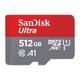 Sandisk Microsdxc Ultra 512Gb (A1/Uhs-I/Cl.10/150Mb/S) + Adapter "Mobile"
