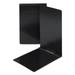 Prong Fastener Pressboard Report Cover Two-Piece Prong Fastener 2 Capacity 8.5 X 14 Black/black | Bundle of 10 Each