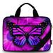 Icolor Icolor Butterfly Canvas Laptop Carrying Shoulder Sleeve Carrying Case Protective Bag Briefcase For 11.6 12 12.9 13 13.3 Inches Laptop Ultrabook Netbook Csh-02 Suitcase