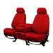 CalTrend Rear Solid Bench NeoSupreme Seat Covers for 1992-1994 GMC Jimmy - CV140-02NA Red Insert and Trim