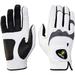 HIRZL Golf Gloves for Men s - Trust Hybrid Leather GripppTechnology White/Black