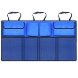 Backseat Organizer Car Auto Trunk Hanging Organizer Cargo Storage Bag Car Supplies Auto Accessory for Car Auto Outdoor (Blue)
