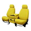 CalTrend Front Buckets Tweed Seat Covers for 2017-2022 Chrysler Pacifica - CR174-12TA Yellow Insert and Trim