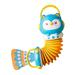 Accordion Toy Music Enlightenment Pendant Early Educational Rattles Toys Shape for Preschool blue F