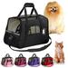 Soft-Sided Kennel Pet Carrier for Small Dogs Cats Puppy Airline Approved Cat Carriers Dog Carrier Collapsible Travel Handbag & Car Seat