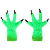 2pcs Bugbear Hand Finger Puppets Fun Prank Toys Finger Puppet for Kids