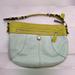 Coach Bags | Coach Mint And Lime Green Shoulder Bag F14886 | Color: Green | Size: 13x10