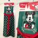 Disney Holiday | Disney Christmas Mickey Mouse Yuletide Fun Plaid Green Baking Apron New Winter | Color: Green/Red | Size: Os