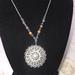American Eagle Outfitters Jewelry | 3/$30 American Eagle Outfitters Filigree Necklace | Color: Silver | Size: Os