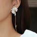 Kate Spade Jewelry | Kate Spade New York Flower Ab Earrings | Color: Gold/White | Size: Os