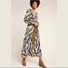 Anthropologie Dresses | Anthropologie Corey Lynn Calter Wrap Dress Xs Petite | Color: Gold/Green | Size: Xsp