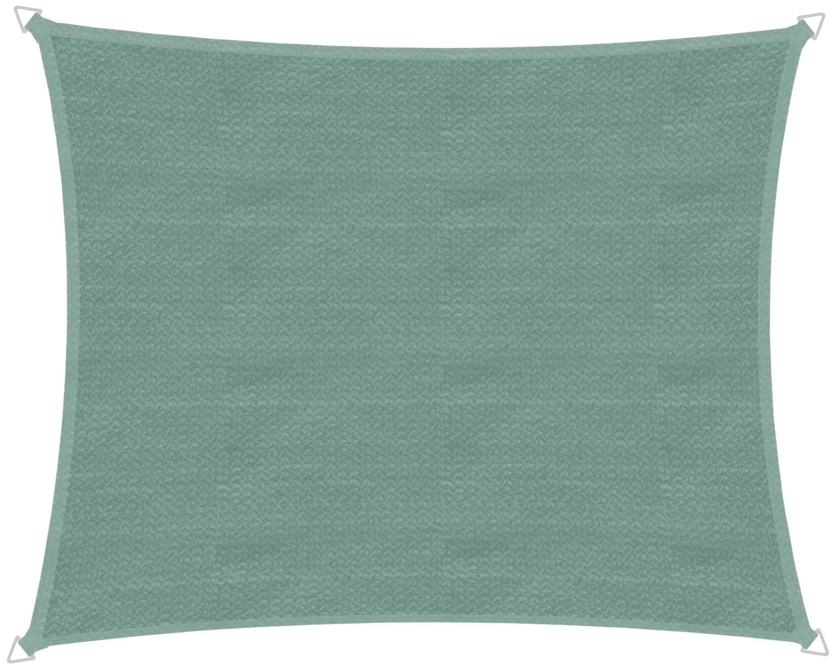 Sonnensegel WINDHAGER "Capri Rechteck", grün, B:400cm T:500cm, Polyethylen, Sonnensegel, 4x5m, olive