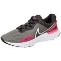 Nike Herren React Miler 3 Sneaker, MEDIUM ASH/White-Hyper PINK-Black, 44.5 EU