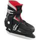 Roces Kinder Schlittschuhe Mck Ii Größenverstellbar Kinder Schlittschuh verstellbar, BLACK RED, 25-29 EU