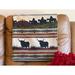 Millwood Pines Western Headrest Box Cushion Slipcover in Black/Brown | 27 H x 17 W in | Wayfair 54A764D9A090462398F686B4844DEF33