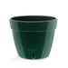 â­� Santino ASTI 9.2 Inch Self Watering Planter GREEN/BLACK for Indoor Plants - Premium Modern Plastic Planter Pot w/ Water level Indicator for All House Herbs Plants African Violets and Dahlias