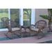 W00210-2-RCES006 3 Piece Santa Maria Honey Rocker Wicker Chair Set Tan Cushion