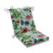 Pillow Perfect Flower Mania Petunia Squared Corners Chair Cushion