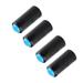 4pcs Microphones Battery Cover Wireless Mic Battery Screw on Cover Microphone Cover for PGX2/4SLX24//PG58/ (Blue