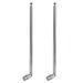 Bingfu Police Radio Scanner Antenna 20-1300MHz 7 Section Telescopic BNC Male Antenna 2-Pack Ham Radio Handheld CB Radio Antenna for Uniden Whistler Police Radio Scanner Two Way Radio Frequency Co