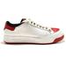 Adidas Shoes | Adidas Rod Laver White Red Leather Lace Up Sneakers Men’s Size 9 | Color: Red/White | Size: 9