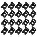 500pcs Cable Fixing Mounting Clips Cable Management Clamp Cable Fixing Clamp