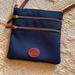 Dooney & Bourke Bags | Dooney & Bourke Navy Crossbody Bag With Brown Strapeuc | Color: Blue/Tan | Size: 8 X 7.5 Inches Approximately