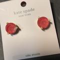 Kate Spade Jewelry | Nwt Kate Spade Earrings Reduced | Color: Pink/Red | Size: Os