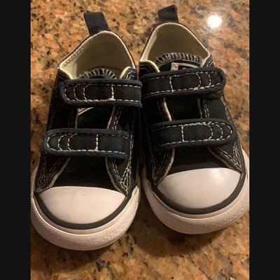 Converse Shoes | Converse Chuck Taylor Infant Walker Black Size 4 | Color: Black | Size: 4bb