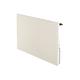 Radiateur chauffage central H2O DK33 Horizontal Blanc Quartz 2500W Valderoma 17250033 - Blanc Quartz