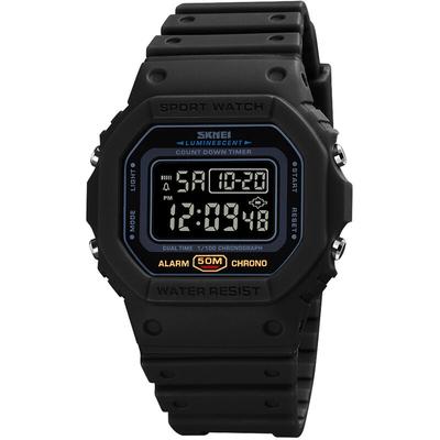 Men's Digital Sport Watch SKMEI Classic Waterproof Sport Watch with Alarm Stopwatch Countdown LED