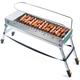 Miumaeov Foldable USB Barbecue Charcoal Grill Stove BBQ Patio Camping Stainless Steel