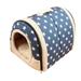 Pet Supplies Dual Purpose Pet House Bed Kennel Cat Mongolian Yurt Dog Cushion Folding Cat House