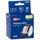 AVERY Labels for Dymo Label Printers Same Size as Dymo 30323 Labels 2-1/8 x 4 Roll of 140 Labels (4153) White