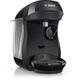 Bosch Tassimo Happy Capsule Machine TAS1002N Coffee Machine, Over 70 Drinks, Fully Automatic, Suitable for All Cups, Space-Saving, 1400 W, Black/Anthracite