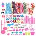 Skirts Dress High Shoes Sandals Make Up Kit Clothing For 30cm Dolls