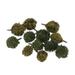 12pcs Miniature Bushes Mix- Static Grass Tufts Model Scenery Tree 1:35 1:48 1:87
