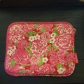 Lilly Pulitzer Bags | Lilly Pulitzer Neoprene Laptop Sleeve Tablet Case | Color: Pink/Red/White | Size: Os