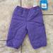 Columbia Bottoms | Columbia Baby Winter Pants | Color: Purple | Size: 3-6mb