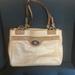 Coach Bags | Coach Cream Handbag | Color: Cream | Size: 12” Wide, 9” Tall