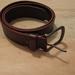 American Eagle Outfitters Accessories | American Eagle Dark Brown Leather Belt 32” | Color: Black/Brown | Size: 30